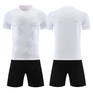 طقم زي كرة قدم مخصص للرجال والنساء والبالغين والأطفال مع طباعة الاسم والرقم قابل للتنفس للتدريب والمباريات - Product Image 5