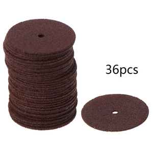 36 Piezas de Accesorios para <span class=keywords><strong>Dremel</strong></span> Rojos, Discos Abrasivos de Resina de 24 mm, Discos de <span class=keywords><strong>Corte</strong></span> Reforzados, Disco de Pulir, Cuchillas Rotatorias - Product Image 2