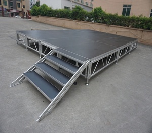 Adjustable Concert <b>Stage</b> Panels Aluminum <b>Stage</b> Outdoor 4x8ft <b>Stage</b> Platform Deck Event - Product Image 1