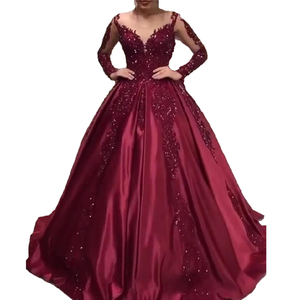 Vente chaude <span class=keywords><strong>robe</strong></span> <span class=keywords><strong>de</strong></span> mariée pour les femmes A-ligne dentelle longue <span class=keywords><strong>robe</strong></span> <span class=keywords><strong>de</strong></span> mariée pour <span class=keywords><strong>la</strong></span> mariée robes <span class=keywords><strong>de</strong></span> soirée <span class=keywords><strong>de</strong></span> mariage - Product Image 1