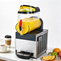 Machine à slush en acier inoxydable 10L, qualité alimentaire, écologique, faible niveau sonore, pour boissons glacées et margaritas