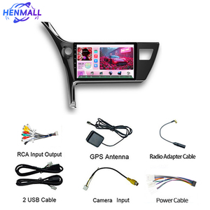 Qualcomm Snapdragon 10 pulgadas 64G IPS pantalla coche estéreo GPS <span class=keywords><strong>Android</strong></span> 2 Din coche REPRODUCTOR DE DVD para Toyota Corolla 2017-2019-EU con 4G - Product Image 5