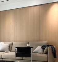 Panneau mural en texture bois RU-PAN, fabriqué en fibre de carbone, ignifuge, imperméable, antibactérien, matériau de haute qualité, chambre à coucher