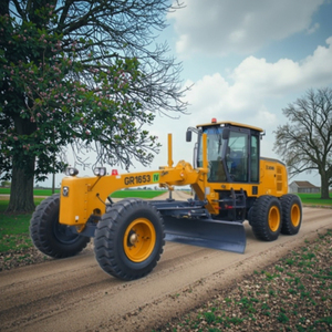 1653iv मोटर ग्रेडर शहरी ग्रामीण सड़क निर्माण मशीनरी बड़े क्षेत्र के लिए ग्राउंड लेवलिंग ट्रेंच डाइजिंग ढलान बुलडोजिंग ढलान बुलडोजिंग - Product Image 4