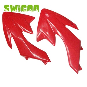Carenado de plástico rojo duradero para <span class=keywords><strong>Honda</strong></span> <span class=keywords><strong>CRF</strong></span> XR 50 CRF50 <span class=keywords><strong>125</strong></span> SSR SDG 107 <span class=keywords><strong>Pit</strong></span> <span class=keywords><strong>Bike</strong></span> Fender - Product Image 4