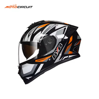 Nouveau casque de moto intégral modulable ABS certifié DOT à double visière Baige BY-558 Accessoires de conduite