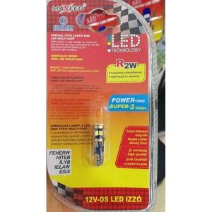ZCQR DECO M0195 T10 10SMD 2835 12V Energy Saving LED <b>Bulb</b> Car Interior <b>Light</b> Replacement - Product Image 1
