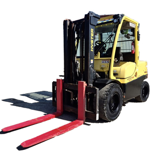 Montacargas diésel usado de 5 toneladas con certificación CE |   Configuración de Puertos |   Con Palanca de Cambios Lateral y Neumáticos Sólidos - Product Image 1