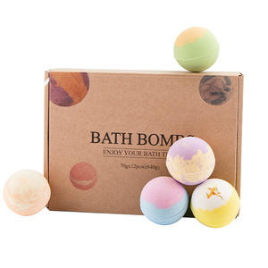 Bombes de bain de marque privée Bombes de spa pétillantes pour la relaxation Hydratantes Vegan Bombes de bain au sel coloré sans cruauté - Product Image 5