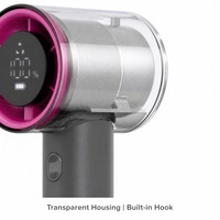 Ventilateur portable d'extérieur 13000 tr/min sans balais, 100 vitesses de vent, 1800 mAh, rechargeable par USB, affichage numérique, pliable, autonomie 6-8h