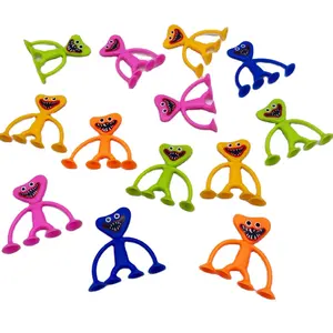 Cartoon Animals toys soft pvc Action Figures with Sucker Mini doll Suction Cup toys models