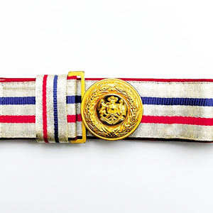 Ceinture unisexe en cuir de vache véritable, boucle en alliage doré, écologique, durable, légère, largeur 3,5 cm, pour défilés, personnalisable, vente en gros - Product Image 1