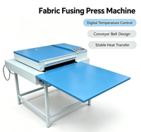 Petite machine de fusion pour tissu textile, machine de stratification, machine de fusion de vêtements