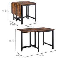 Table pliable en forme de feuilles, pour cuisine, salle à manger, livraison gratuite