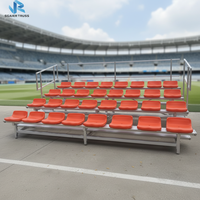 Arche modulaire en alliage d'aluminium Sgaier pour toit de stade sportif ou salle de sport, capacité de charge de 1000 kg et gradins