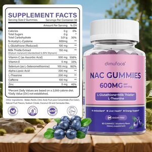 สินค้าข้ามพรมแดนพิเศษสำหรับ Amazon TK <span class=keywords><strong>UBUY</strong></span> ขาย NAC โปรไบโอติกสำหรับผู้ใหญ่ ชนิดกัมมี่ 60 เม็ด เพื่อเพิ่มความหนาแน่นของกระดูก - Product Image 5