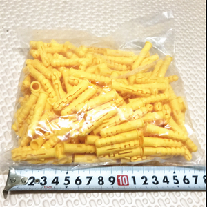 De plástico de expansión tubo autorroscante los anclajes de pared de madera tapones de plástico de expansión con tornillo de Metal kit de - Product Image 5