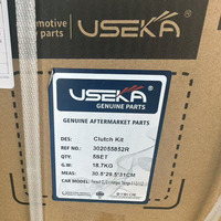 Kit d'embrayage USEKA OEM 302055852R neuf avec butée d'embrayage et disque d'embrayage, pièces automobiles de haute qualité pour Renault Dacia et Nissan