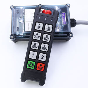 Control Remoto Industrial por Radio para Polipasto de Cable Metálico de 8 Canales y Velocidad Única, Anti-Impactos, en Oferta - Product Image 4