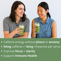 Poudre de thé vert matcha biologique instantanée de qualité cérémonielle (boîte de 1,05 oz, disponible en vrac)