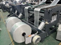 Machine de fabrication de sacs en plastique noir avec correction Machine de fabrication de sacs de transport en plastique Machine de fabrication de sacs en plastique nylon