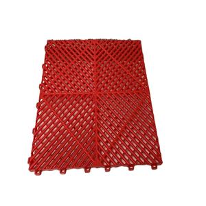 Tuiles de caillebotis de sol à emboîtement de drainage durable pour garage - Product Image 1