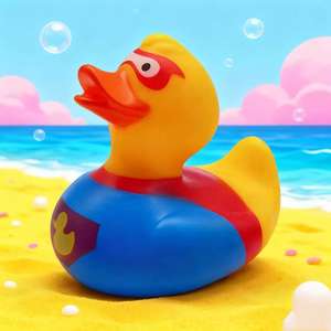 Jouets <span class=keywords><strong>de</strong></span> bain flottants en caoutchouc pour enfants, avec logo personnalisé, super-héros, sécurité, caoutchouc, bruyants, cognitifs, 3 pouces - Product Image 4