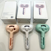 Brosse à vapeur rechargeable USB 3 en 1, antistatique, auto-nettoyante, pour démêler les poils des chats et des chiens à poils longs, soin et massage des animaux de compagnie