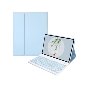 เคสคีย์บอร์ดพกพาแบบพับได้สำหรับ <span class=keywords><strong>Lenovo</strong></span> Tab M11 2024 ขนาด 11 นิ้ว, เคสแท็บเล็ตกันกระแทกพร้อมคีย์บอร์ดแบบเงียบ - Product Image 5