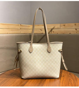 Bolso de mano de cuero PU para mujer de estilo Retro americano europeo elegante bolso de mano Chevron con cierre de cremallera para Otoño Invierno - Product Image 1