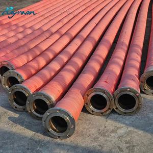 <span class=keywords><strong>Tuyau</strong></span> en caoutchouc Rayman de 300 mm à 450 mm de <span class=keywords><strong>diamètre</strong></span> avec bride en acier inoxydable pour <span class=keywords><strong>aspiration</strong></span> et rinçage du sable - Product Image 3