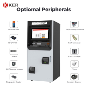 Cajero Automático Inteligente KER para Depósitos de Divisas, Cheques y Billetes, Lector de Códigos de Barras, Kiosco de Autoservicio, SDK, de Pie, para Interiores - Product Image 4