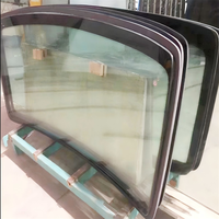 Verre feuilleté incurvé résistant aux chocs sur mesure pour les vitres de voiture