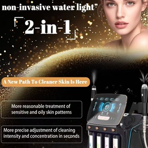 Dispositivo Profesional de Oxígeno y Agua para Salón de Belleza, 2 Manijas, Rejuvenecimiento Facial, Limpieza Profunda, Máquina Facial de Escritorio - Product Image 2