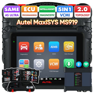 Herramienta de Diagnóstico y Programación de ECU de Nivel OE Maxisys MS919 con Más de 30 Funciones, Escáner OBD2 - Product Image 1