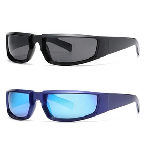 <span class=keywords><strong>Gafas</strong></span> de Sol Deportivas Retro Y2K de Moda, Estilo Motero Envolvente, para Hombre - Product Image 4