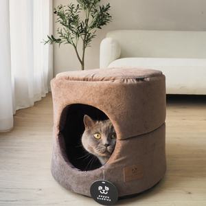 Peppy Buddies Lit tunnel pour chat de haute qualité Cachette de chat d'intérieur universelle pour toutes les saisons <span class=keywords><strong>Cave</strong></span> à chat - Product Image 2