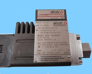 โซลินอยด์วาล์วไฮดรอลิกแบบสปูลสี่ทาง รุ่นใหม่ ATOS DHA-0713/M-24DC 25 ป้องกันการระเบิด แรงดัน 350 บาร์ อัตราการไหล 18.5 แกลลอนต่อนาที - Product Image 1