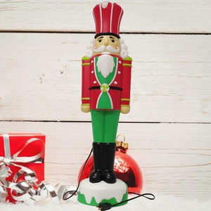 Adorno Navideño de Plástico Personalizado de Santa Claus para Decoraciones Navideñas - Product Image 3