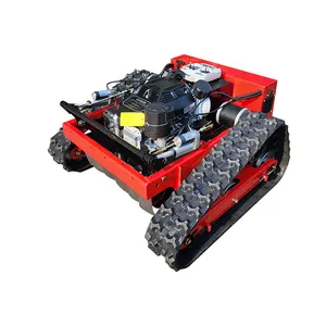 Produk Baru terlaris berjalan di balik Robot Remote Control listrik mesin pemotong rumput silinder miring nol putaran