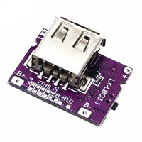 Mini Placa Base para Banco de Energía Tipo-C, Módulo Todo en Uno de Carga/Descarga de 3A, Voltaje Universal, Puede Cargar Teléfonos