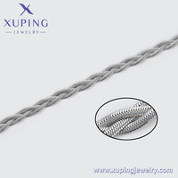 T000955248 Bijoux Xuping Bracelets pour hommes en acier inoxydable couleur argent simple et tendance
