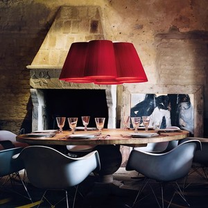 <span class=keywords><strong>Lampadario</strong></span> a soffitto con illuminazione a sospensione in stile giapponese <span class=keywords><strong>Beige</strong></span> con cavo regolabile per illuminazione soggiorno sala da pranzo - Product Image 4