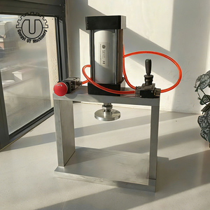 Nouvelle presse à albums photo pneumatique à deux cylindres, machine professionnelle d'aplatissement du papier, acier inoxydable 304 - Product Image 3