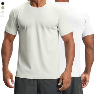 Camiseta Deportiva Casual para <span class=keywords><strong>Hombre</strong></span> EDX4159, Primavera-Verano, Transpirable, de Secado Rápido, Cuello Redondo, <span class=keywords><strong>Manga</strong></span> <span class=keywords><strong>Corta</strong></span>, para Gimnasio - Product Image 5