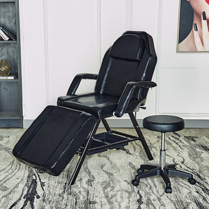 <span class=keywords><strong>Cama</strong></span> de masaje multifunción, silla Facial, <span class=keywords><strong>plegable</strong></span>, ajustable, para SALÓN DE Spa, <span class=keywords><strong>cama</strong></span> de belleza, tatuaje, pestañas, <span class=keywords><strong>cama</strong></span> de belleza/silla con taburete - Product Image 4
