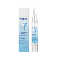 Gel para el cuidado de las encías que cuida los dientes, limpia cómodamente, elimina las manchas y refresca el aliento