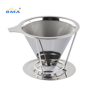 <span class=keywords><strong>Filtre</strong></span> à café en acier inoxydable sans papier pour infusion lente, écologique, pour une tasse individuelle, fabriqué en Chine - Product Image 1