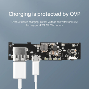 DC 5V 2A USB Power Bank зарядный модуль 18650 батареи Литий-ионные литиевые элементы для зарядки печатной платы - Product Image 4