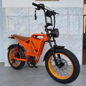 Disiyuan Nouveau design E Bike Ride Pro en alliage d'aluminium 20 pouces 48V30A Dirt Bike électrique à suspension complète - Product Image 4